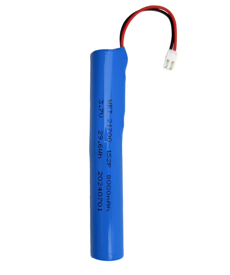 WET 21700-8000mAh 3.7V 29.6Wh