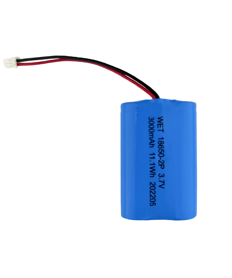 WET 18650-3000mAh 3.7V 11.1Wh