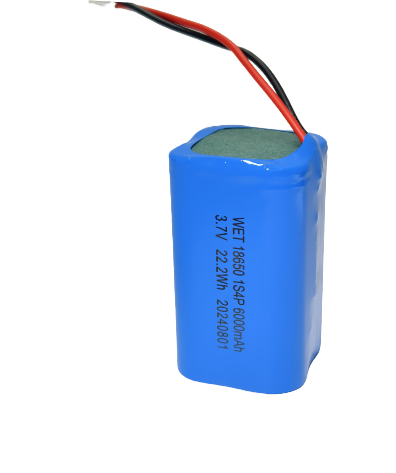 WET 18650-6000mAh 3.7V 22.2Wh